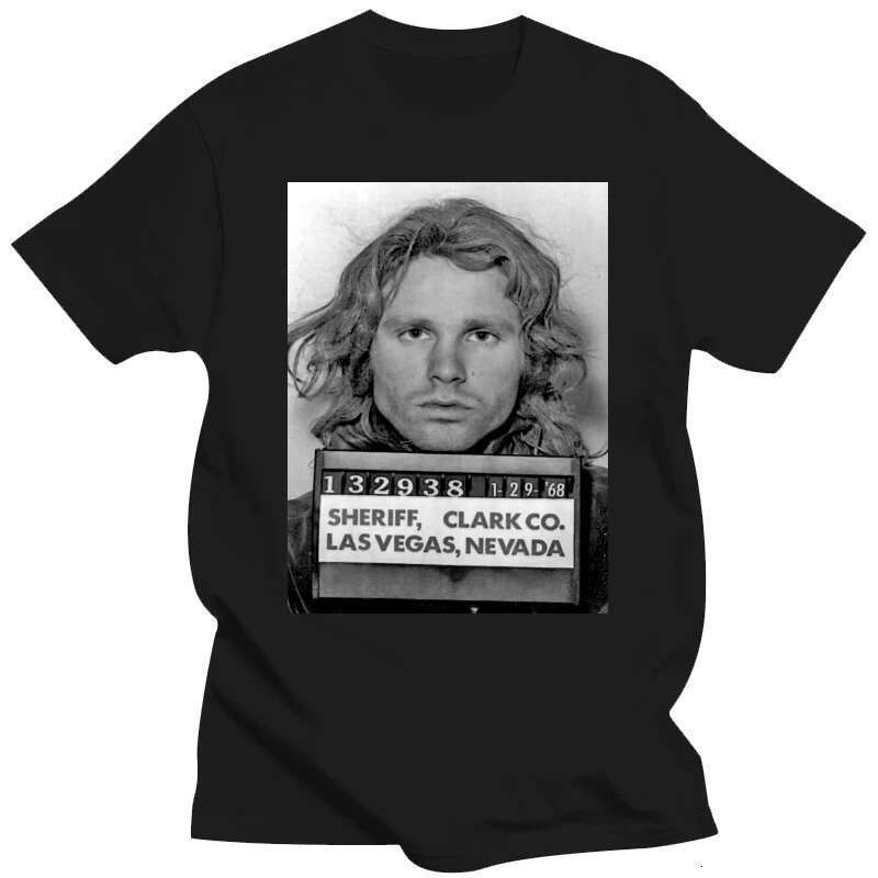 Jim Morrison Mugshot shirt, Jim Morrison vintage unisex T-shirt