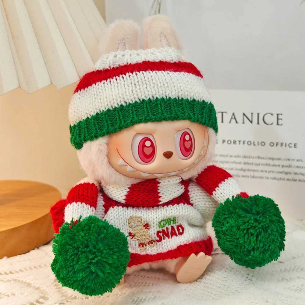 Labubu Anime Figure Plush Dolls Sweetheart Vinyl Pendant Doll Kawaii Backpack Pendant Decoration Plush Doll Kids Gift for XmasT250219