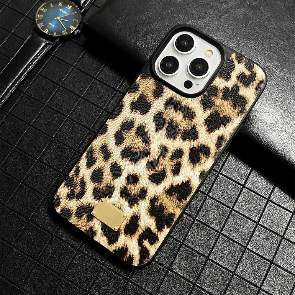 Fashion brand leopard snake Crocodile Phone Case For iPhone 15 14 Pro Max 12 13 XS Max 7 8 X 14plus luxury hard cover Z250220