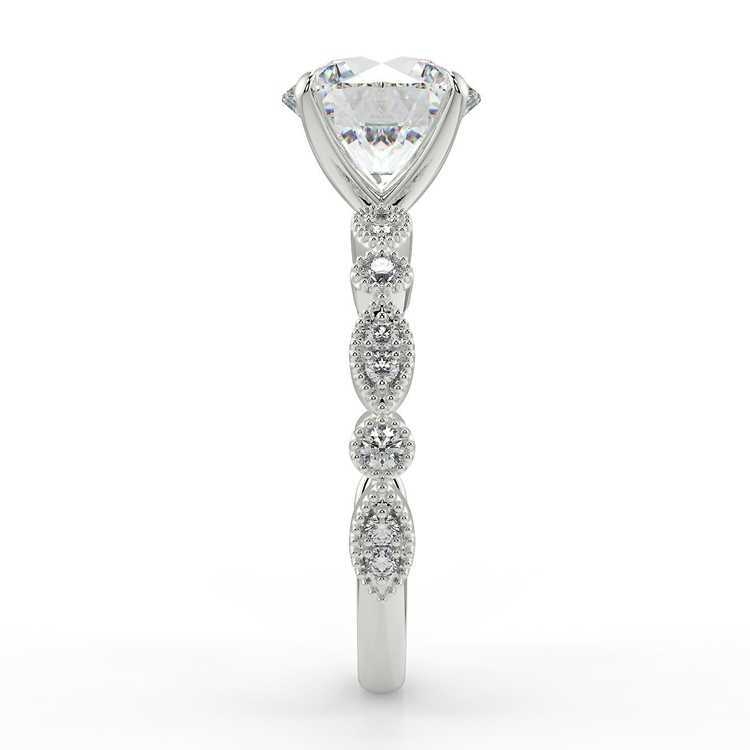 Moissanite 14K Gold Non Fade Wedding Rings Engagement Jewelry Wedding Rings for Ladies
