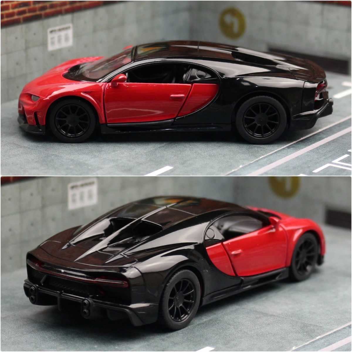 Free shipping KiNSMART Toy Car Model 1/38 Bugatti Chiron Super Sport Racing Alloy Diecast Miniature Vehicle Collection Gift For Children BoyXJ250220