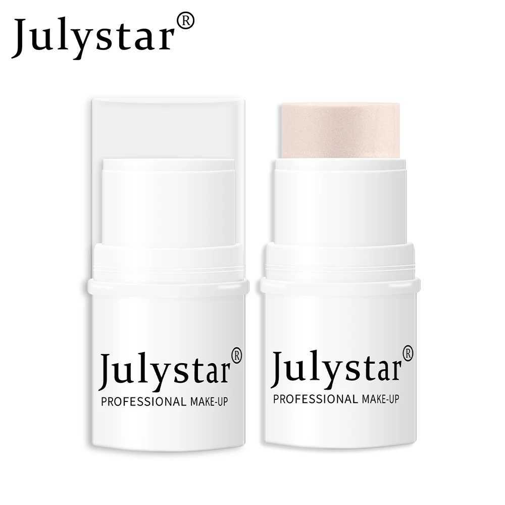 Julystar Lazy People High gloss powder for stick can rotate l powder for cream matte powder for 6 colors optionW250220