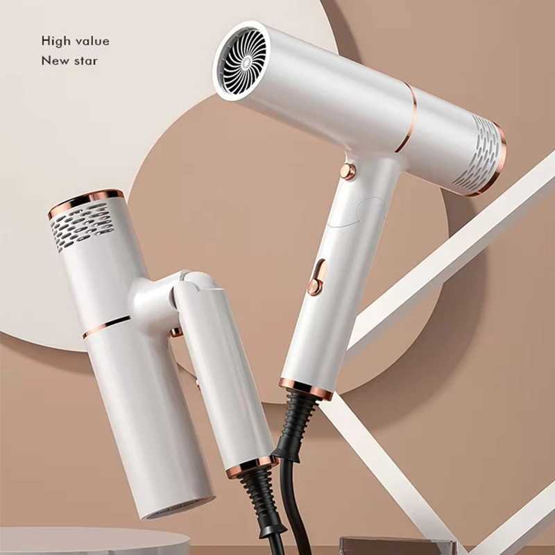 2024 New Style Super Ionic Portable High-Speed Brushless Hair Dryer AC Motor Noiseless Multi-Speed Electric Power W250220
