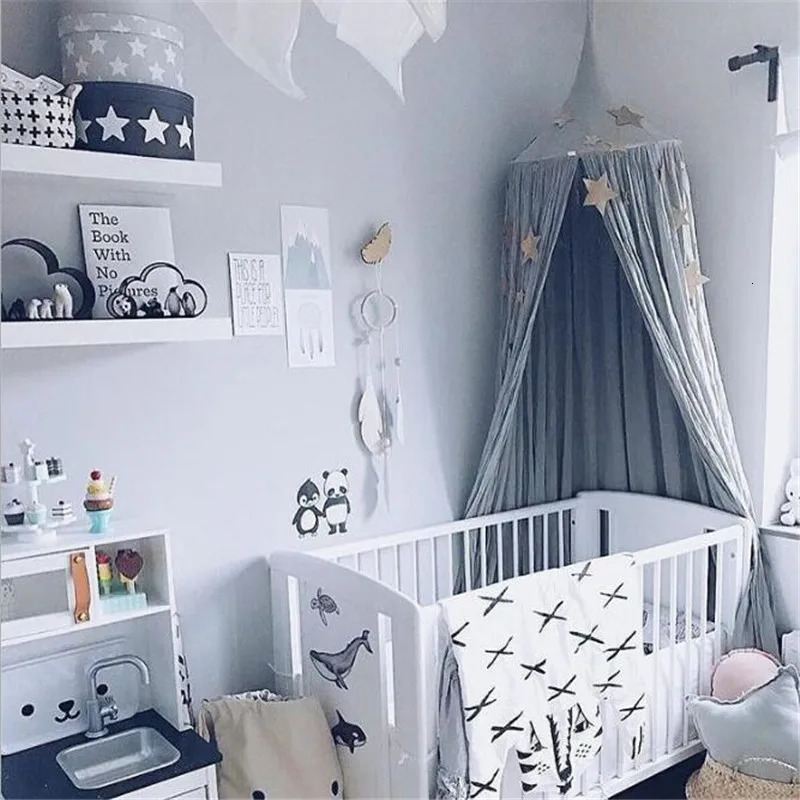 Childrens room bedding curtains daycare awnings baby crib decorations mosquito nets baby boys and girls childrens bedrooms carpets daycare 250219