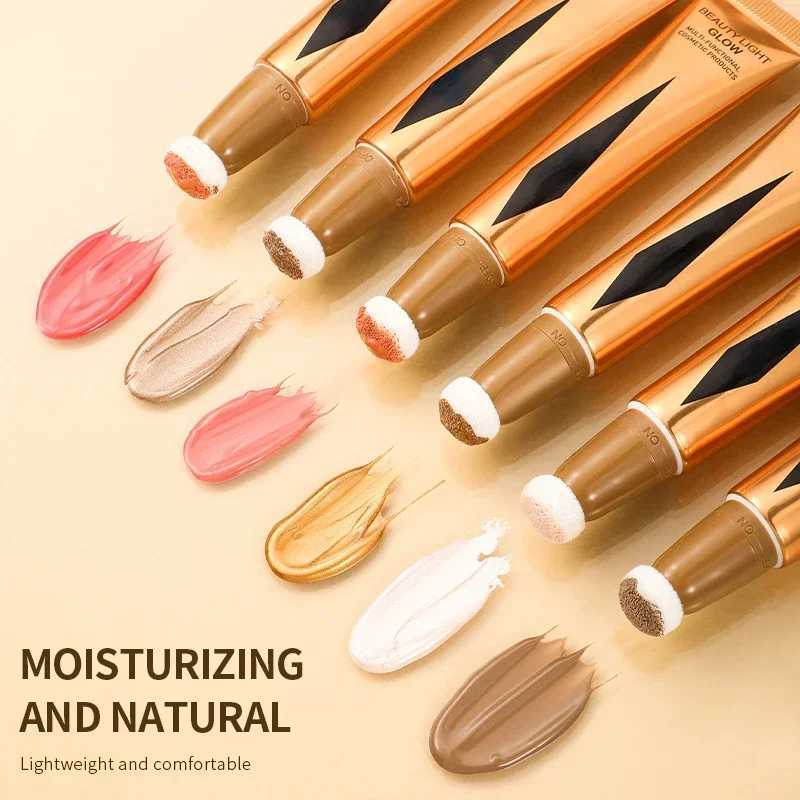 New Cream Bronzer Contour Ber Beauty Wand Highlighter B With Cushion Liquid Face Bronzer Wand Stick Applicator MakeupW250220