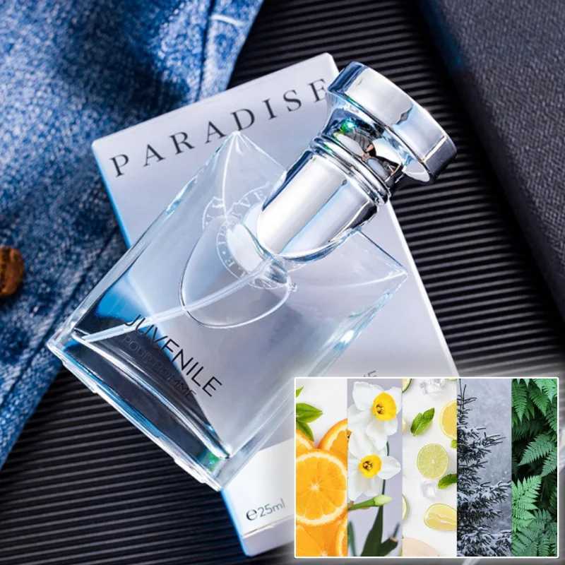 Floral Scent 25ml Mens Perfume Set Silver Charm Mountain Spring Fresh Lasting Light Fragrance Brand New High-end Natural SprayXJ250220