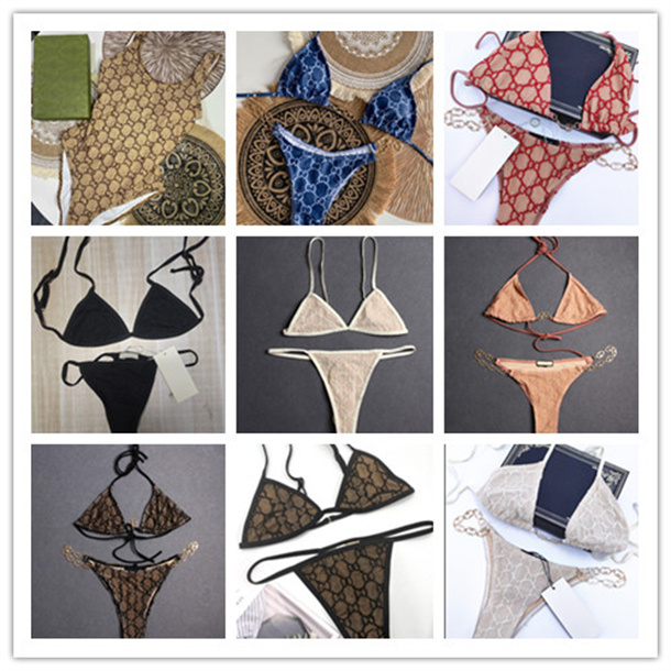 Designer Bikini Swimsuit womens sexy swimsuit Summer fashion Swimwears letter print short Set Thongs Bra Beach Party suit suits Luxury Bikinis pool parties sets