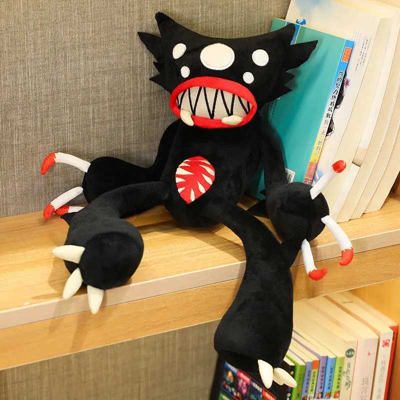 30cm Soft Black Spider Monster Plush Toy Creative Stuffed Animal Anime Doll for Pet Boyfriend Kid Son Birthday Funny Gift W250219