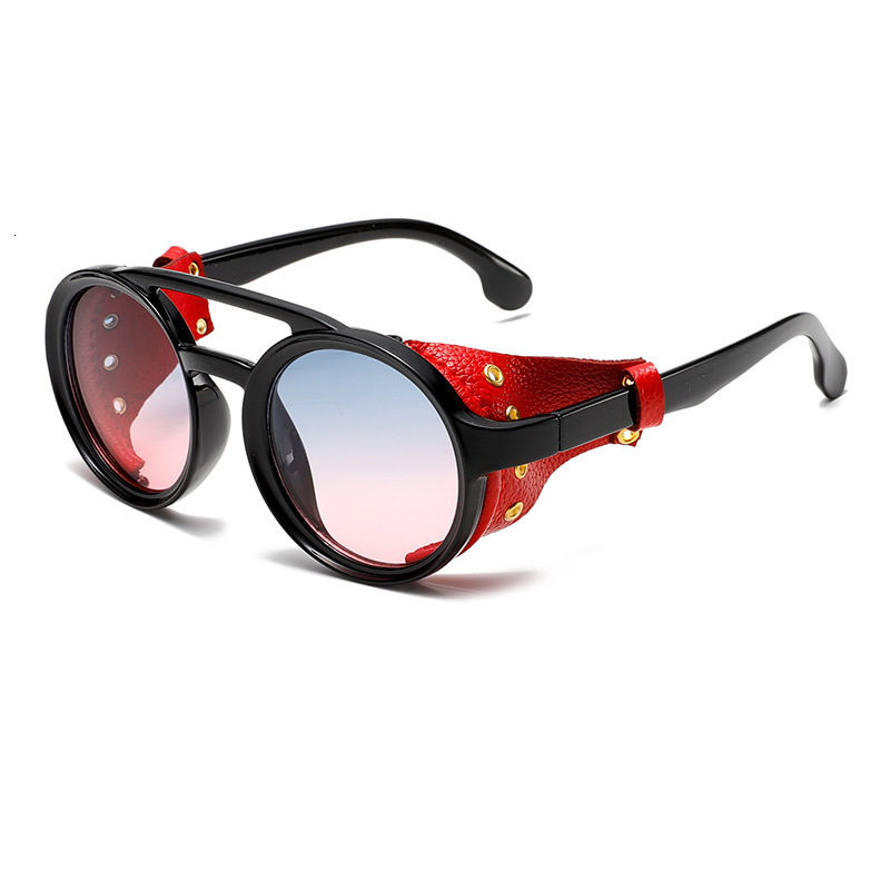 2025 New Steampunk Retro Round Frame Sunglasses Cool Everything High Quality Travel UV Protective Sunglasses for Men and Women