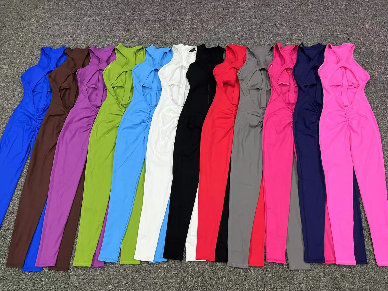 Zipper Women Tracksuit Pad Yoga Set One Piece Jumpsuit Workout Scrunch Shorts Rompers Sport Gym Active Suit Exercise Wear 250220