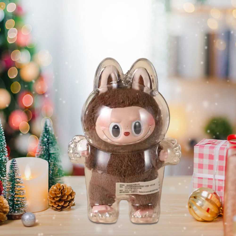 Labubu Anime Figure Plush Dolls Sweetheart Vinyl Pendant Doll Kawaii Backpack Pendant Decoration Plush Doll Kids Gift for XmasT250219