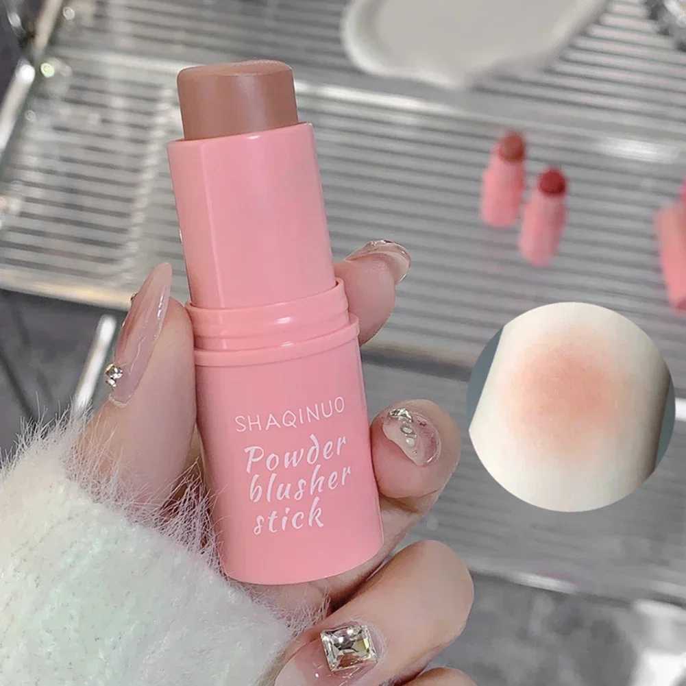 Monochrome Cute Ber Bar Cream Smooth Cheek Coloring Nude B Natural Matte Pink Rose Face Rubor Rouge Korean Womens MakeupW250220