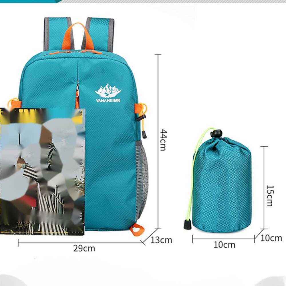 New Outdoor Folding Bag Travel Leisure Backpack Lightweight Large Capacity Backpack Student Schoolbag Day Backpack Travel Bag 241225
