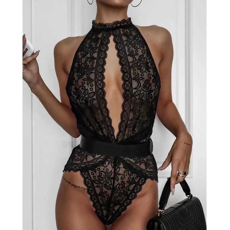 Sexy Woman Lingerie For Sex Porn Lingerie Erotic Hollow Underwear Babydoll Female Costume Lace Dress Sexy Woman Exotic W250220