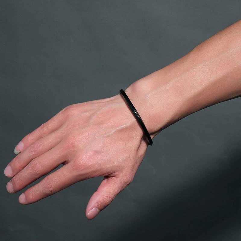 Vnox Vintage Stainl Steel Bangle for Men Women Mobius Twisted Cuff Bracelet Unisex Casual Pulseira Gents JewelryXJ250219