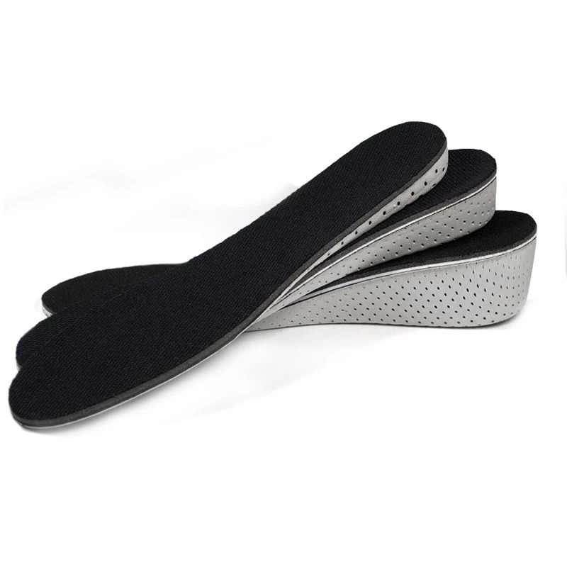 2PCS EVA Height Increase Insole Deodorant Breathable Memory Foam Pads Invisible Inner Increasing Shoe Half Pad for Unisex 250219