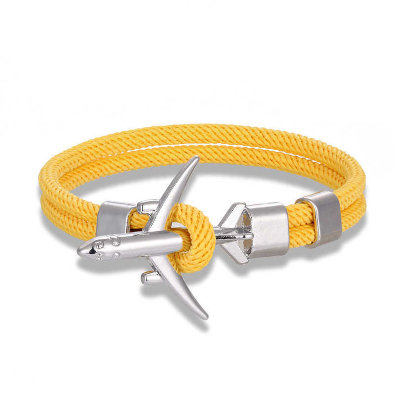 Charm Bracelets Fashion jewelry popular jewelry fashion mens Polyester 550 umbrella rope aircraft Bracelet H25220