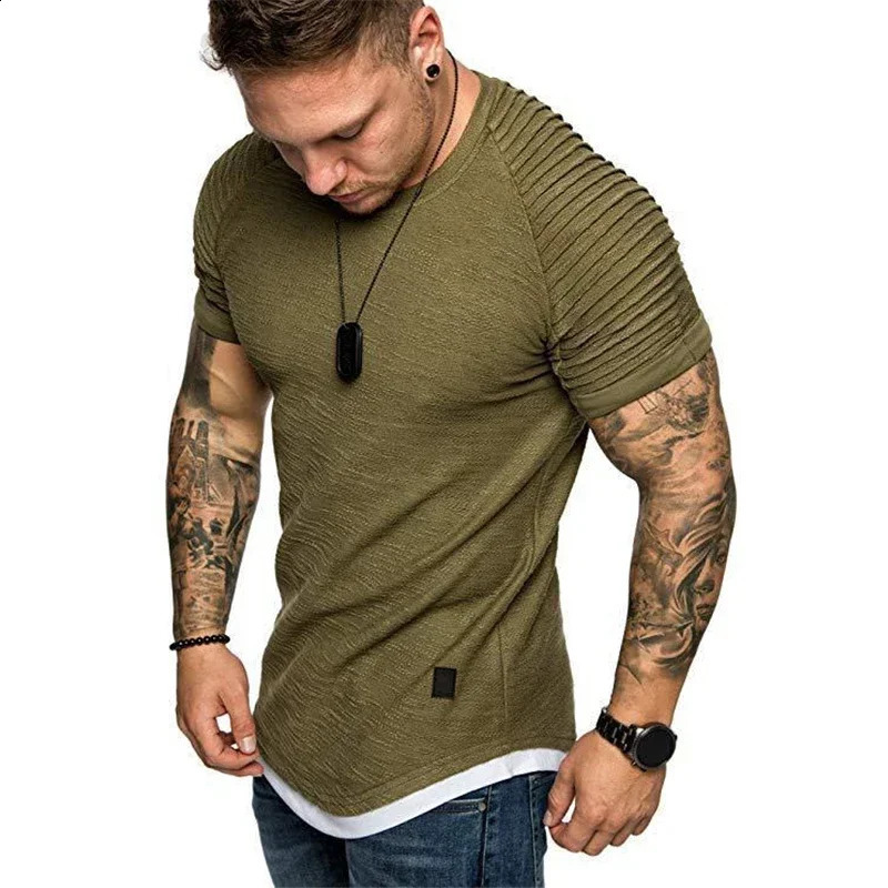 MRMT 2025 Mens T Shirt Leisure Pure Color Casual Men T-shirt for Male Tshrit Short Sleeve Tops Tees Man T-shirt 250217
