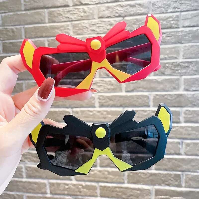 Ddmyshoesvip Children Cute Cartoon Personality Sunglassesstreet Shooting UV Boys Outdoor Sun Protection Glasses Kid Classic Eyewear