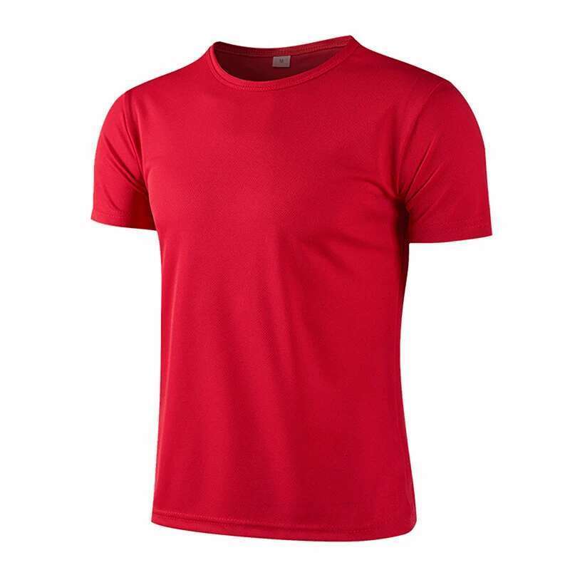 Men's short sleeved round neck T-shirt, comfortable and durable, chest circumference 46 to 57 centimeters, summer collection, special offer