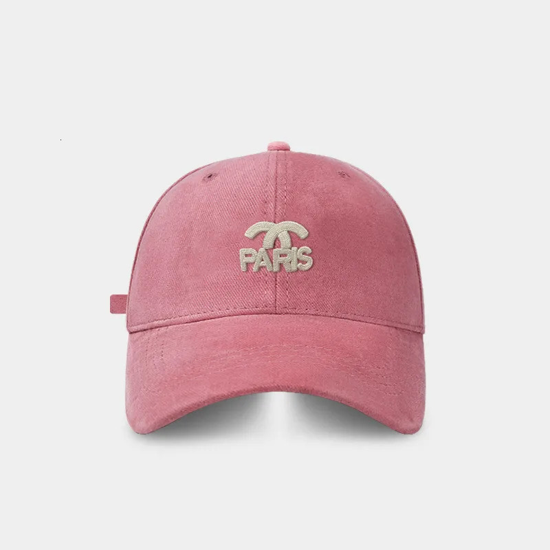 Mens and womens spring and autumn wide-brimmed hard-top baseball caps ladies all-match couple caps casual sun hats 250214
