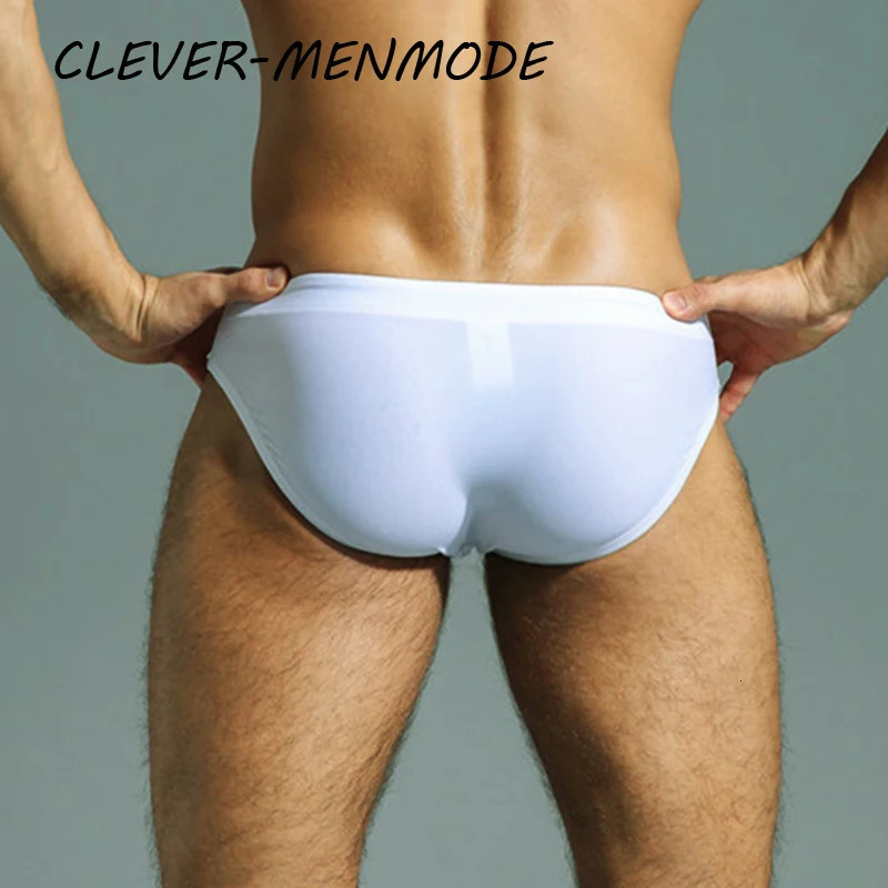 Mens Sexy Summer Beach Bikini Swimming Briefs Swimsuit Fashion Fetish Breathable Large Pouches Surf Shorts Beachwear 250220