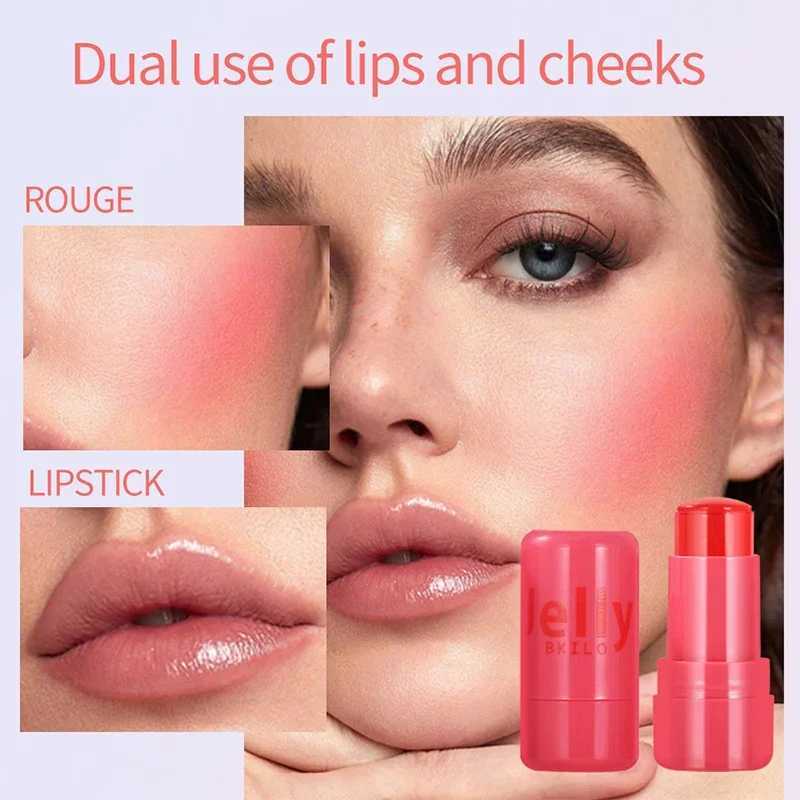 4pcs Set Jelly Cheek B Tint 3-in-1 Transparent Moisturized Ber Facial Contour Rouge Lip Stick For Lasting Rouge MakeupW250220