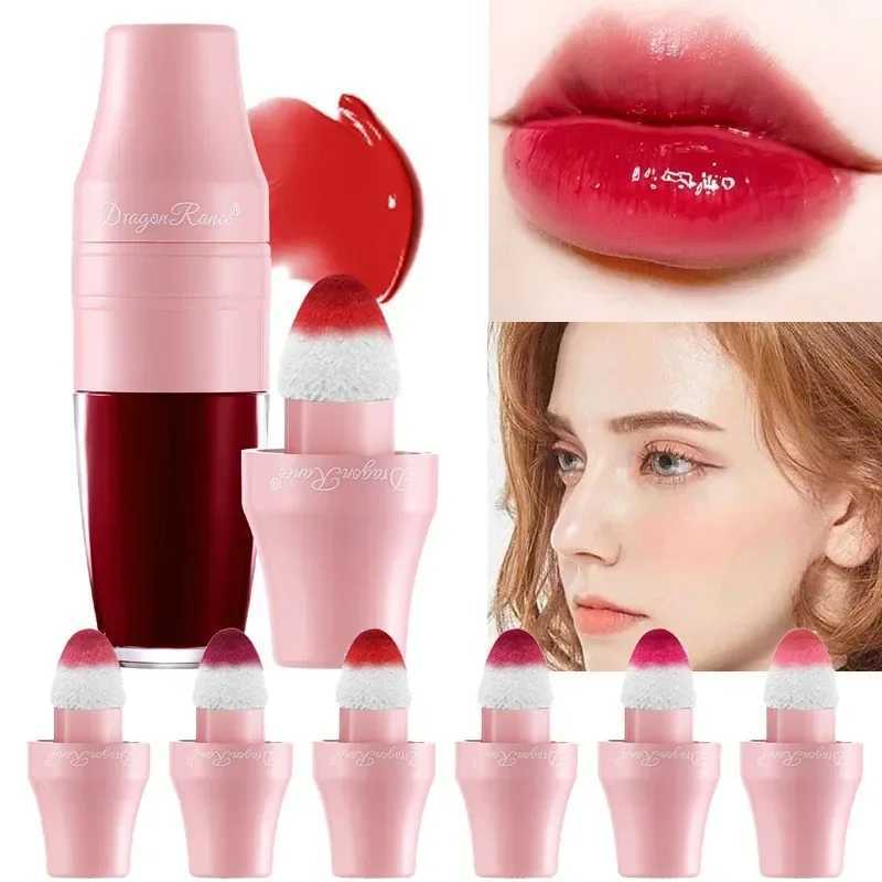 Multi Purpose Liquid Ber Dye Lip Cheek Liquid Lip Glaze Gloss Waterproof Non-stick Cup Lip Stain B Tint Lasting MakeupW250220
