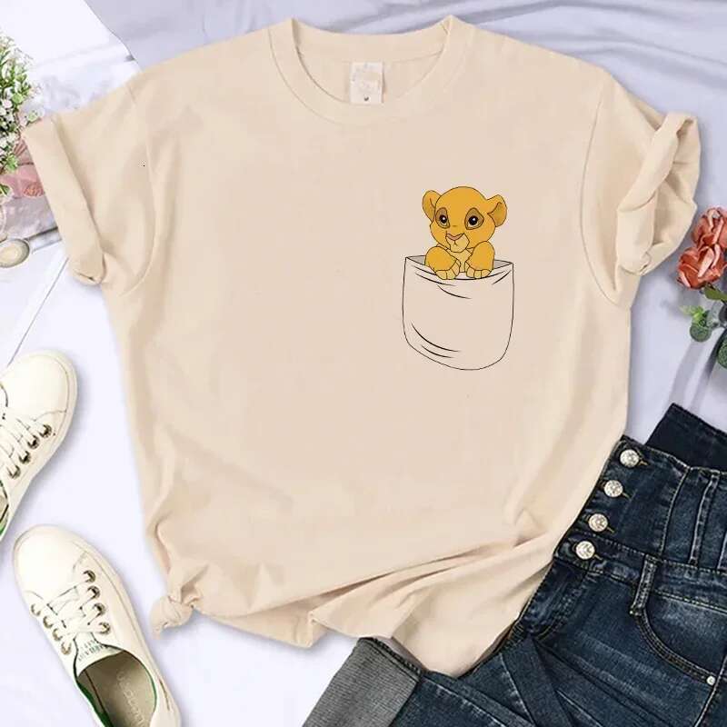 90s Kawaii funny T-shirt, King Chat funny T-shirt Harajuku Hakuna Matmitshirt women's top women's clothing