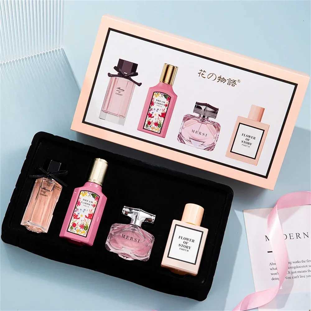 High quality womens perfume 110ML gift box four piece set perfume lasting fragrance perfume flawless originalXJ250409