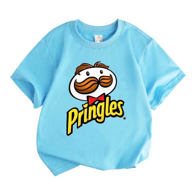 T-shirts Letter Children 100% Cotton T-Shirt Combination Tee Shirts Cartoons Kawaii Kid Casual Clothes Girl Boy Harajuku Tops H250220