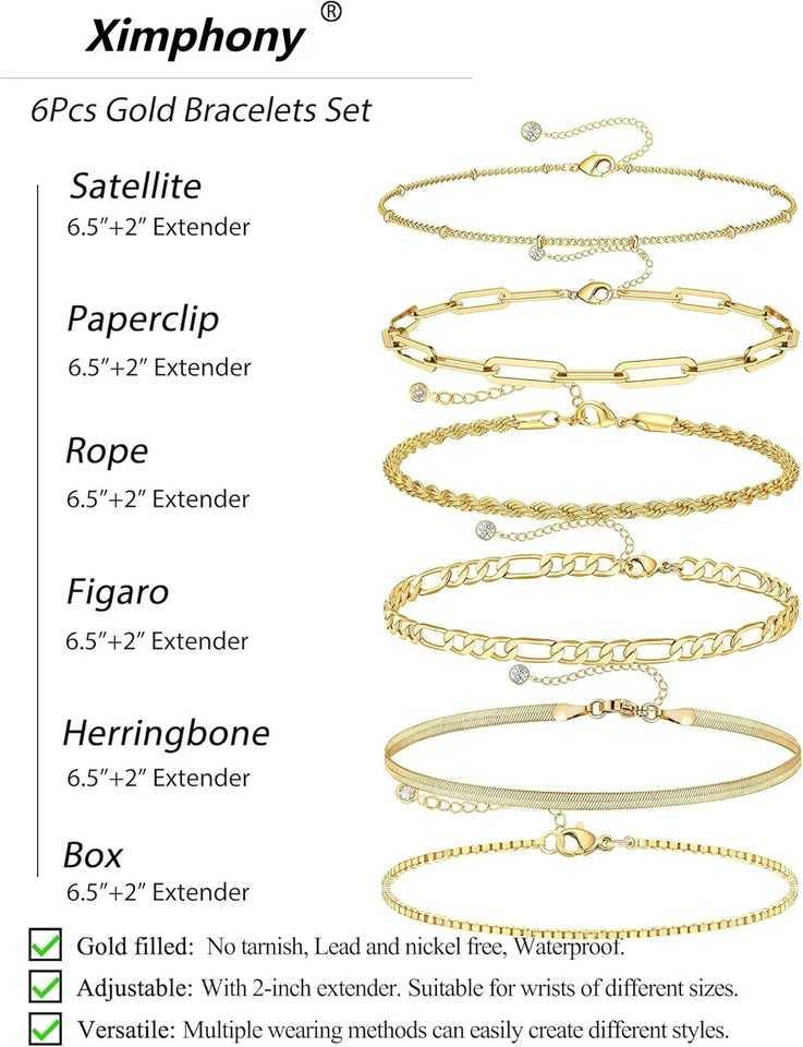 Gift Set Silver Bracelets for Women Tren 925 Sterling Silver Jewelry Set for Women Bracelets for Women Gold Jewelry setXJ250219