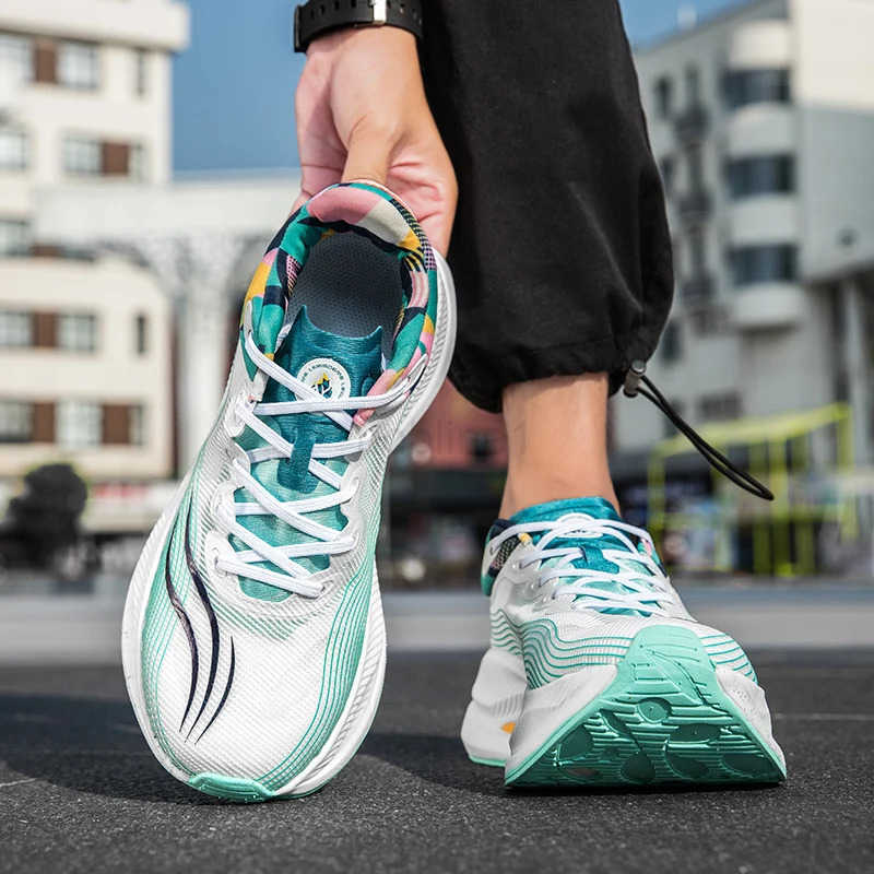 Upercritical E-TPU Mens Running Shoes for Wen Light Soft Cfy Sports Jogging Outdoor Cushiing Sneakers Men Training Shoes Z250318