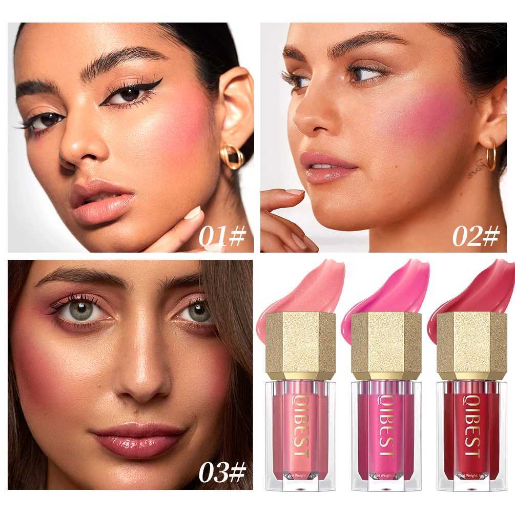 QIBEST Face Ber Long-lasting Silky Natural Moisturizing B Cream Contour Liquid Cheek Face B sponge Brush Head CosmeticW250220