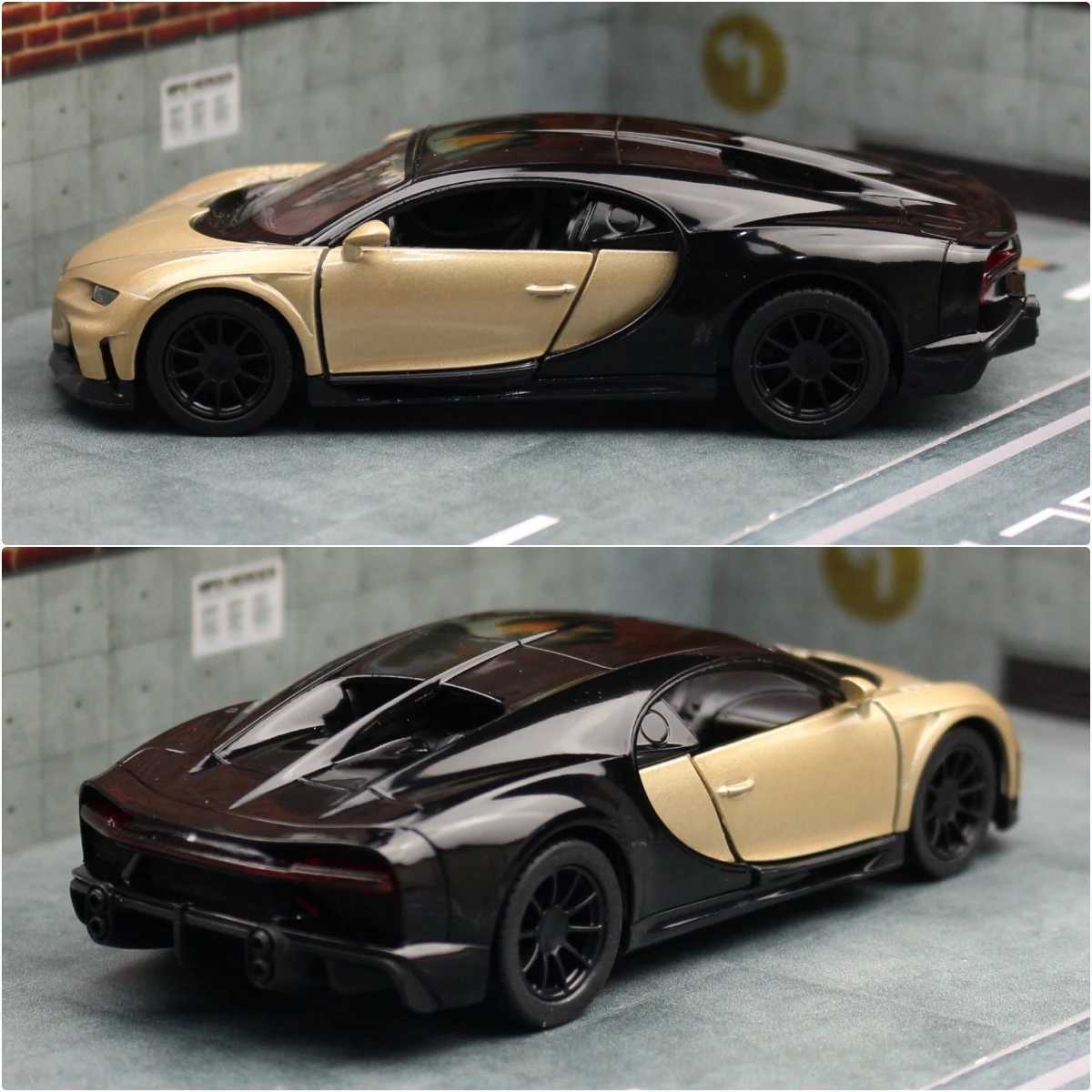 Free shipping KiNSMART Toy Car Model 1/38 Bugatti Chiron Super Sport Racing Alloy Diecast Miniature Vehicle Collection Gift For Children BoyXJ250220