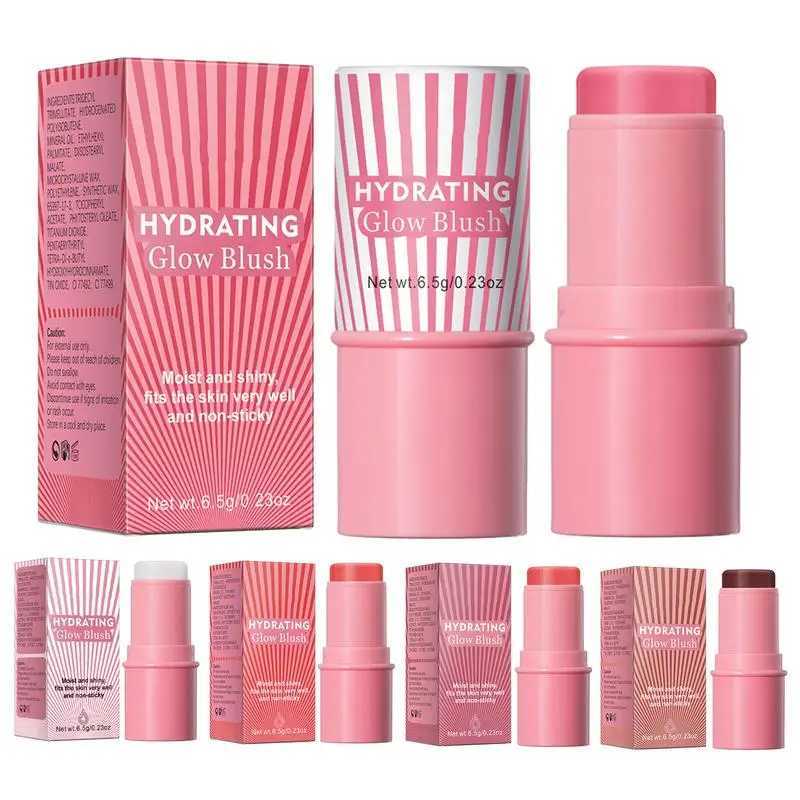 1pcs Hydrating Glow B Stick 0.23 Oz Milk Jelly Tinted B Cooling Jelly Stick Cheek And Lips Face MakeupW250220