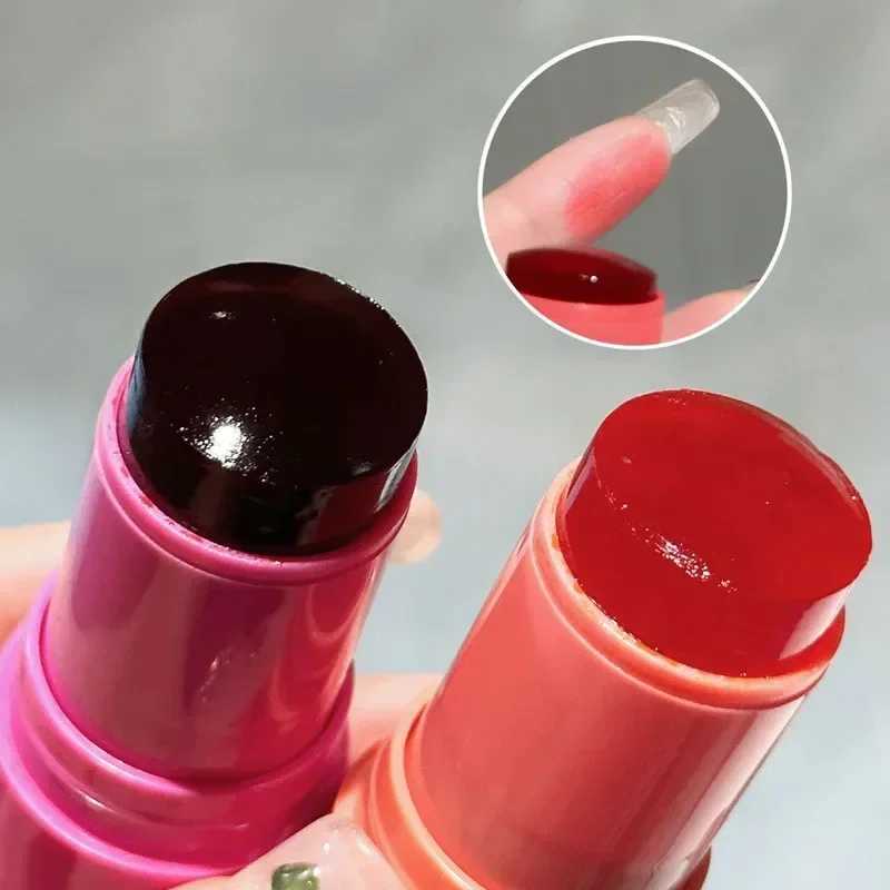 2in1 Jelly Face b Lip Stick Dual-use Rouge Lips Cheeks Ber Matte Translucent Tint B Stick Women Makeup CosmeticsW250220