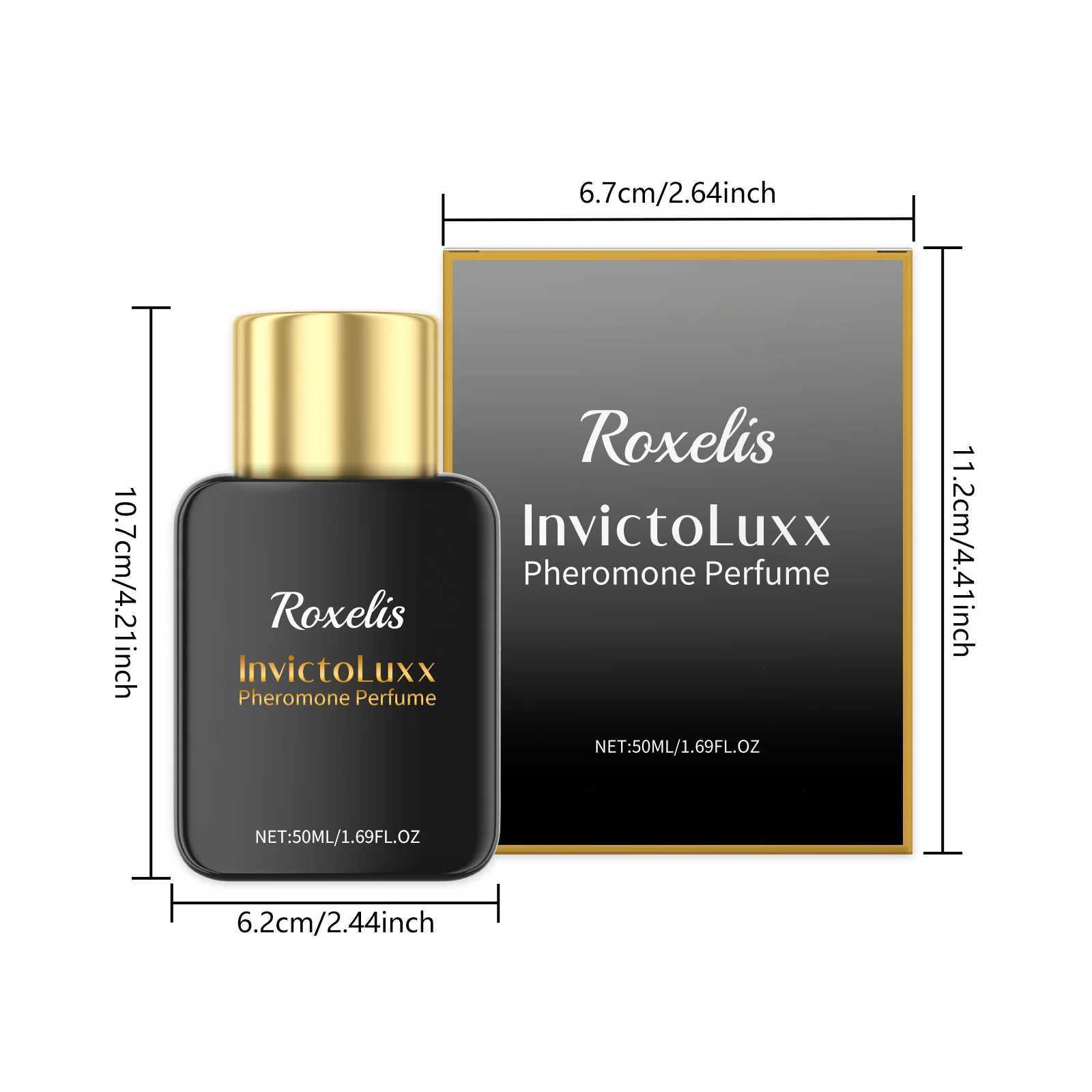Roxelis 50ml Pheromone Perfume Spray Men Light Fragrance Fresh Increase Charm Flirting Bergamot Scent Dating Glamour PerfumeXJ250512