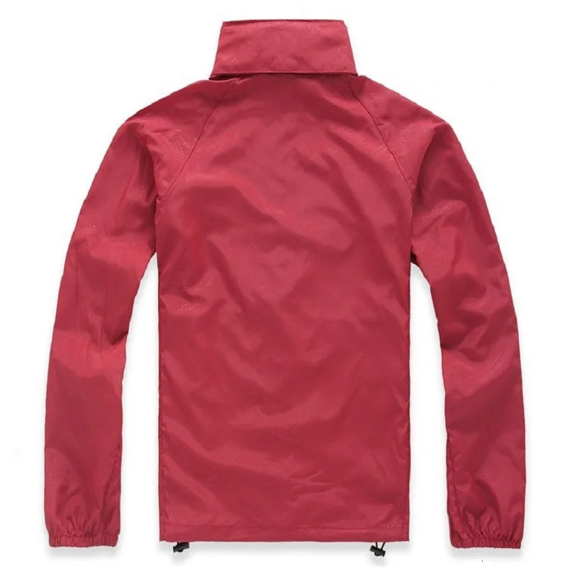 Men Women Quick Dry Hiking Jackets Waterproof Sun-Protective Outdoor Sports Coats Skin Male Female Windbreaker RW188 250219