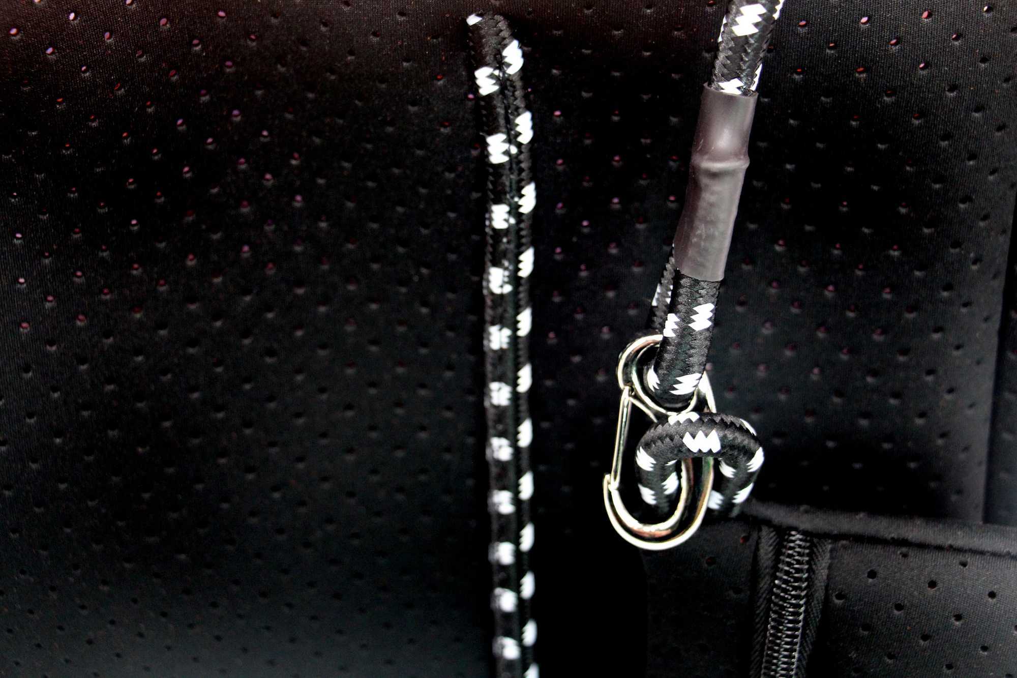 New Arrival Hot Selling Neoprene Tote Bag Wholesale Women Large Shopping Handbags Perforated Neoprene Beach Bag For Women Z250219