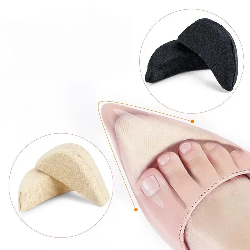 Sponge Forefoot Insert Pads Women Pain Relief High Heel Insoles Reduce Shoes Size Filler Protector Adjustment Shoe Accessories 250219