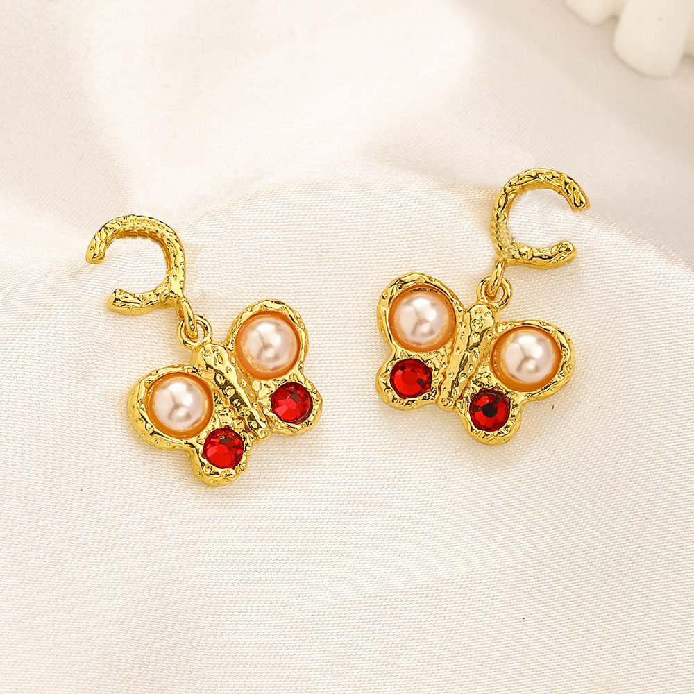 Elegant Gemstone Earrings Gold Tone with Multicolored Stones Women's Fashion Jewelry Crystal Drop Earrings