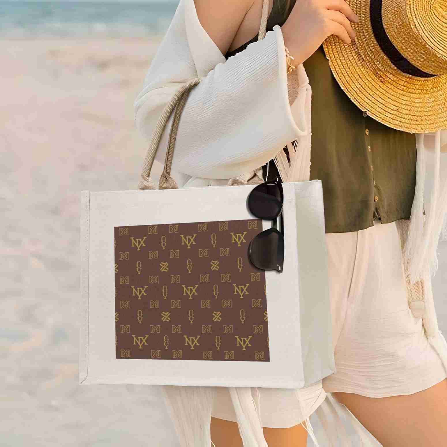 NXY High Quality Large capacity Shopping Bags Canvas Carrying Tote Bag Designer Handbags Women Casual Beach Bag Lady shopping Bags