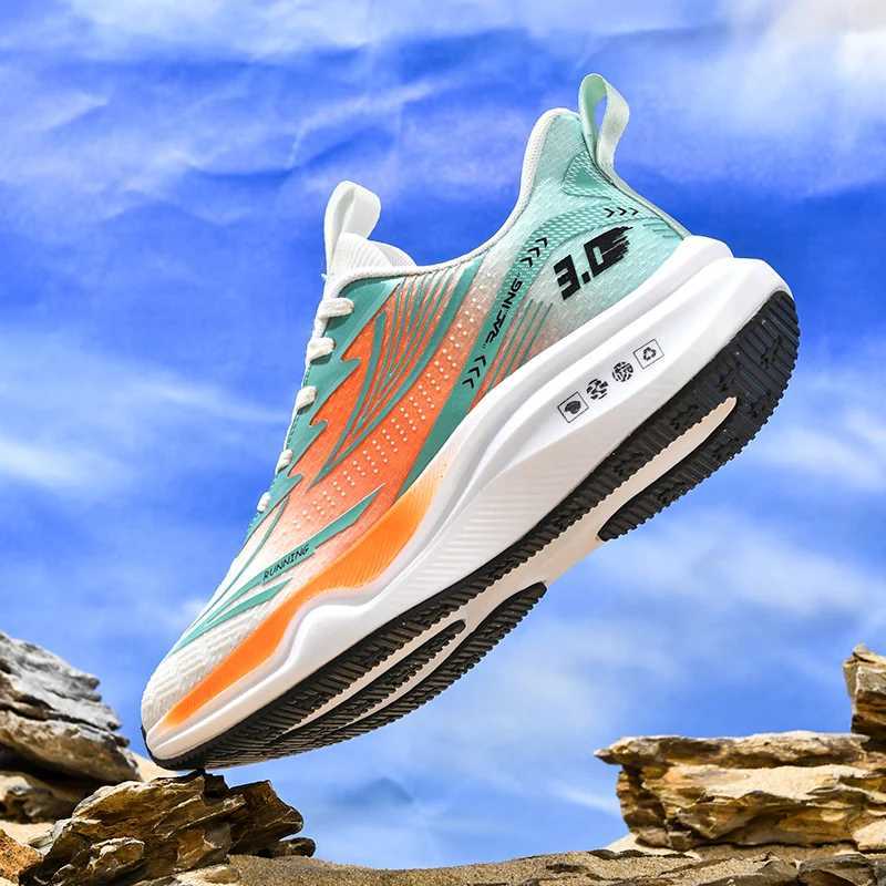 INS Carbon Plate Marathon Men Sports Running Shoes Air Cushion Lightweight Women Athletic Gym Sneakers Tenis masculino Footwear Z250225