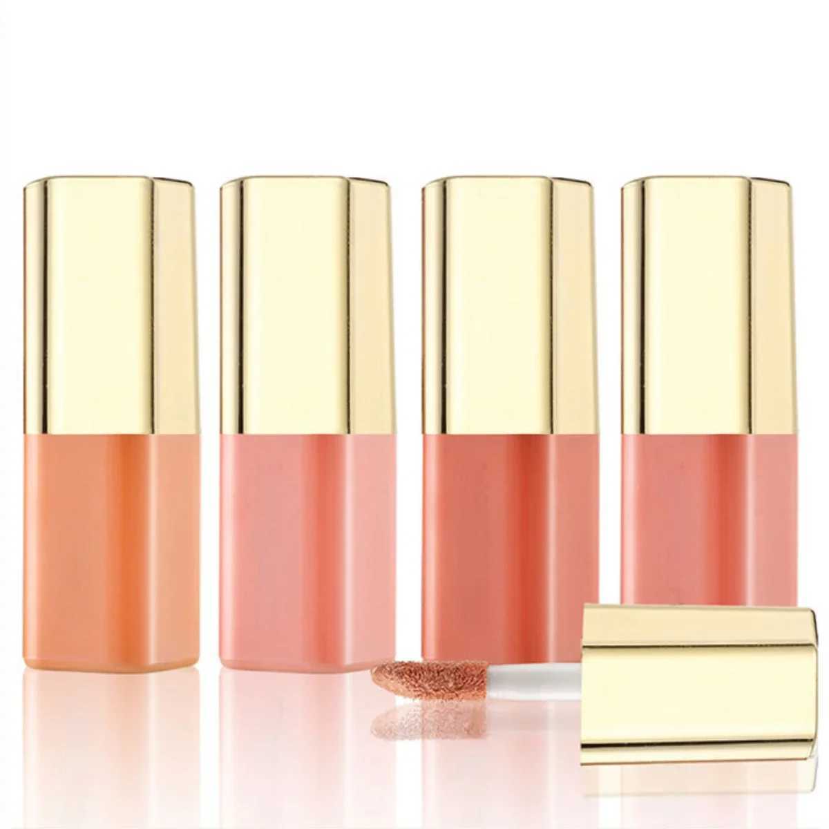 Matte Mini Facial Liquid Ber Durable Silk Smooth Cheek Eyelid Mouse B Fluorescent Stick Red Waterproof Contour MakeupW250220