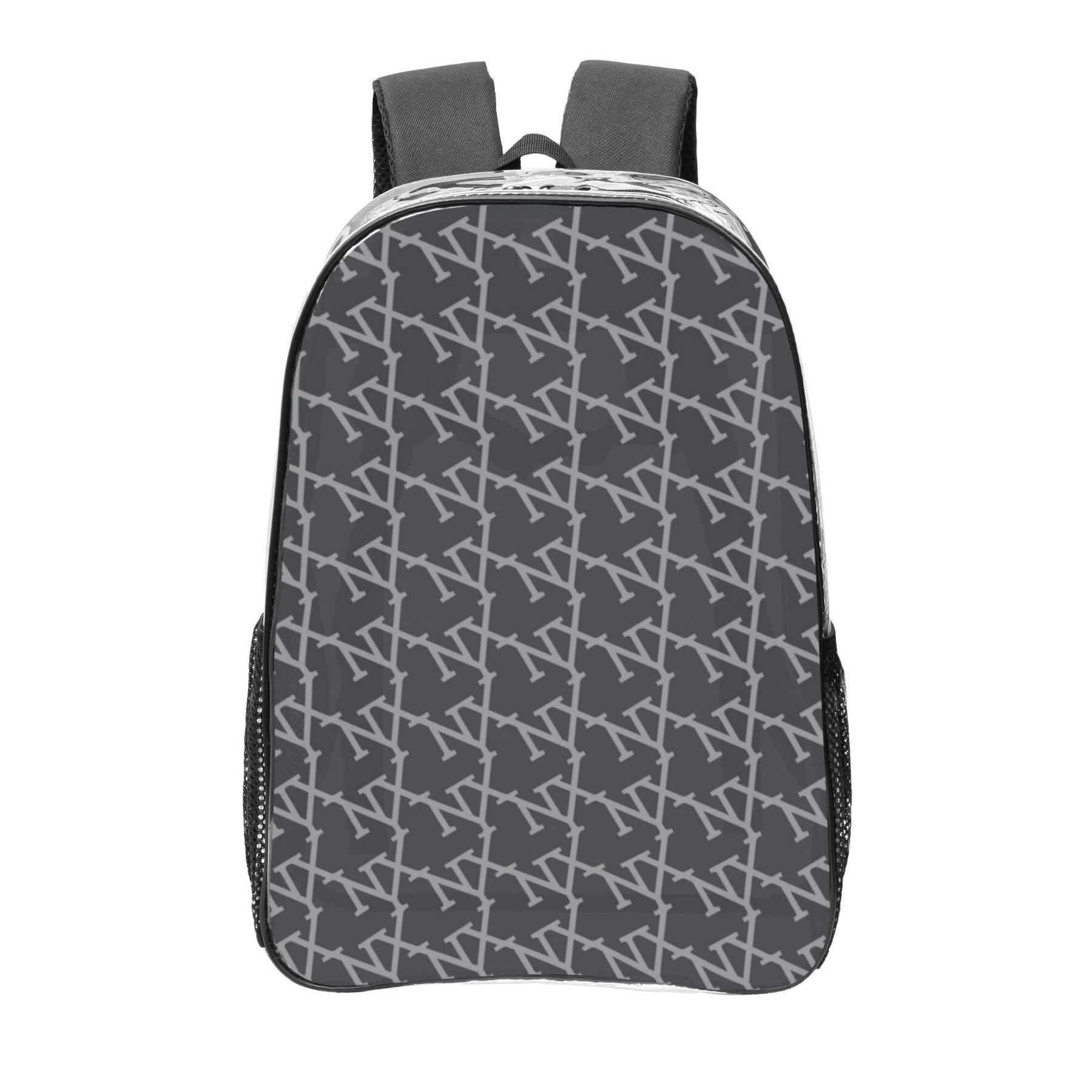 NXY Pvc Backpack Designers Back Pack Mens Bags Casual Lightweight Travel Backpacks Women Print Street Bookbag Bagpack 250220
