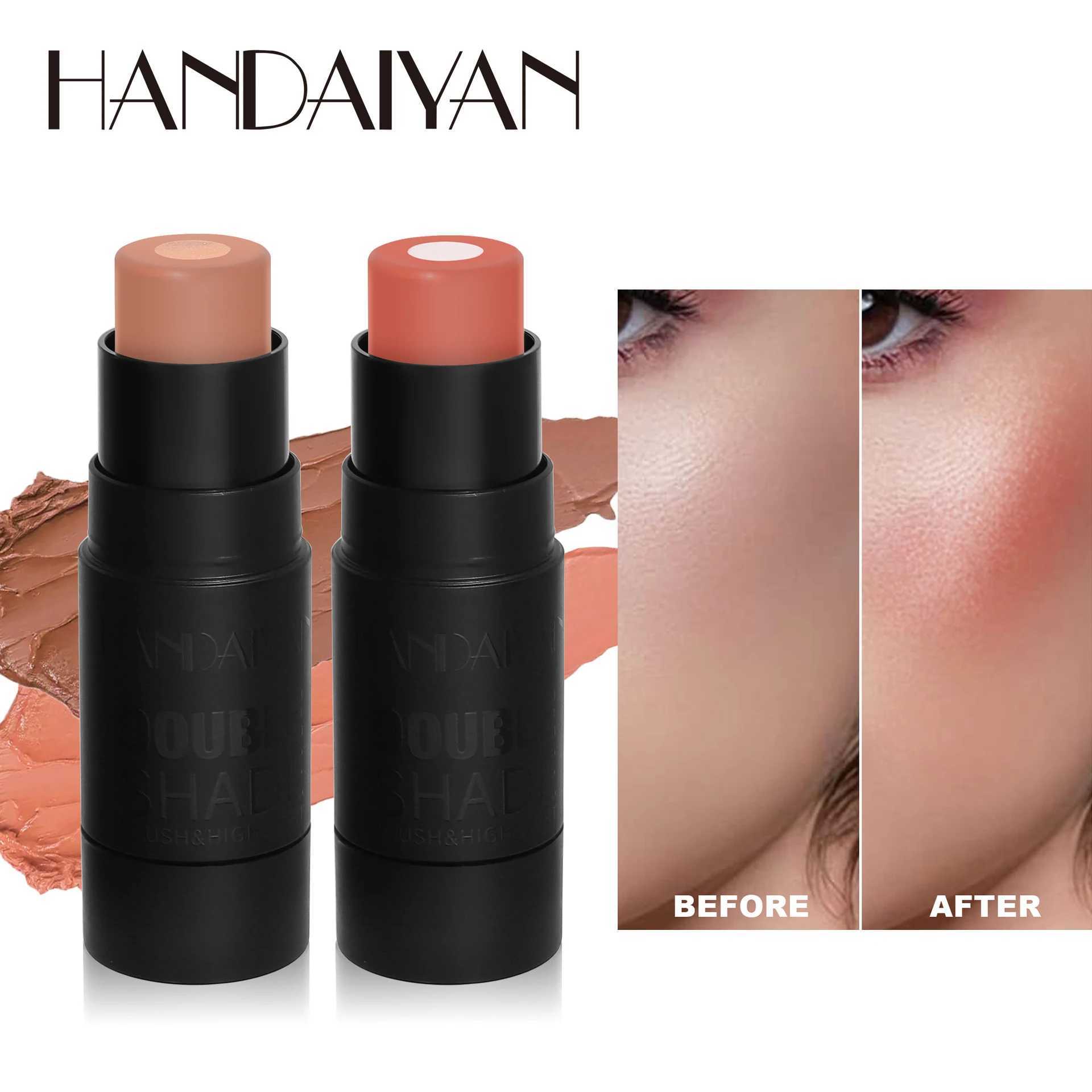 B Highlighting Stick 2 in 1 Face Brightening Ber Stick Rouge Face B Stick Cream Moisturize Face Illuminator MakeupW250220
