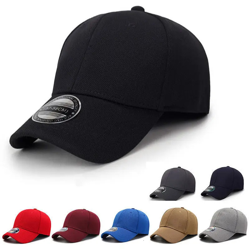 Full Closed Fitted Baseball Cap Hat Outdoor Sports Golf Caps for Women Men Hip Hop Visor Casquette 250218
