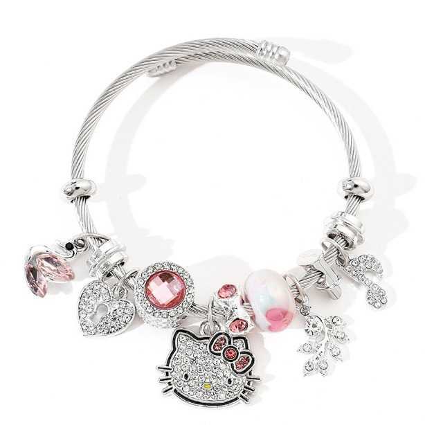 Charm Bracelets Pan Family Bracelet Cute Cartoon Anime Bracelet Y2K Millennium Spicy Girl Style Bracelet Womens Accessories H25220 4 AN7G