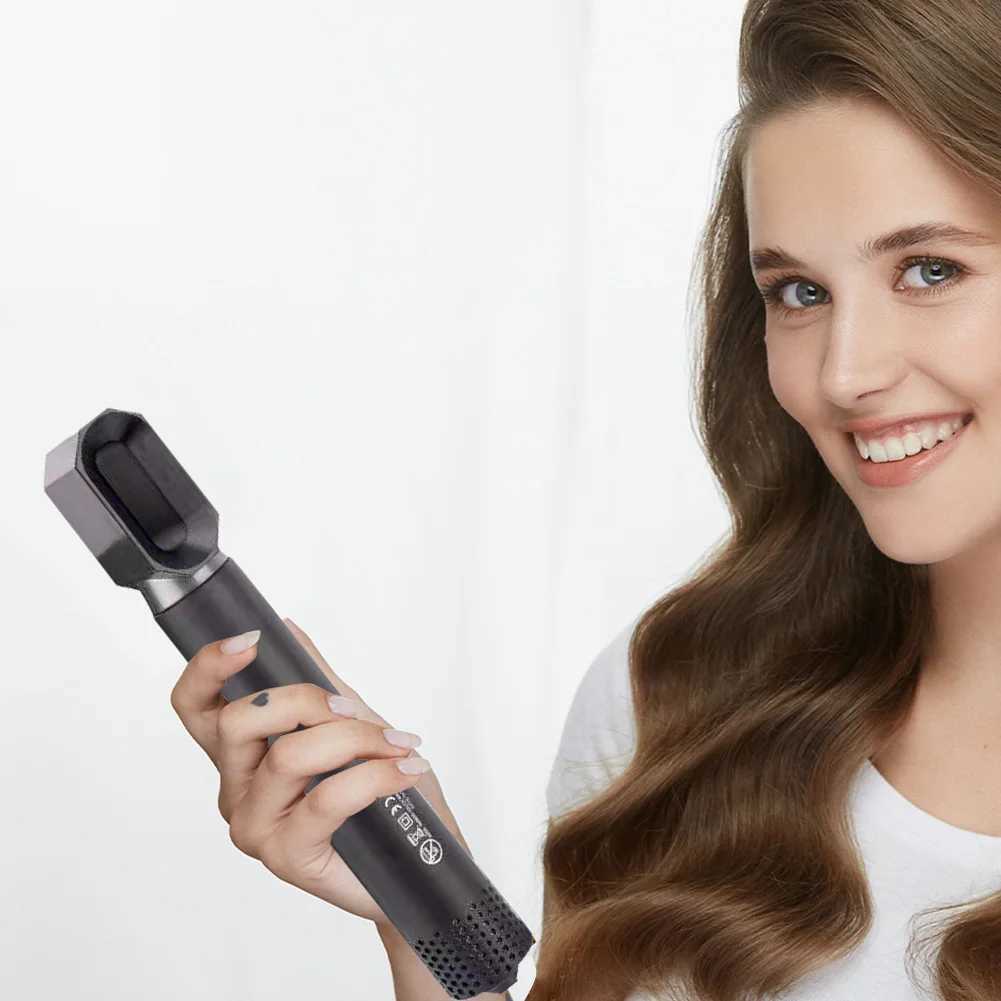 5 in Hair Dryer Brush Volumizing Hair Curler Multi-Function Powerful Heating Brush Hair Straightener for All Hair Types W250220